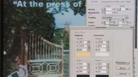 4.4 Scanning - using a flatbed scanner