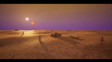 Tatooine Scene UE4 - Final Version
