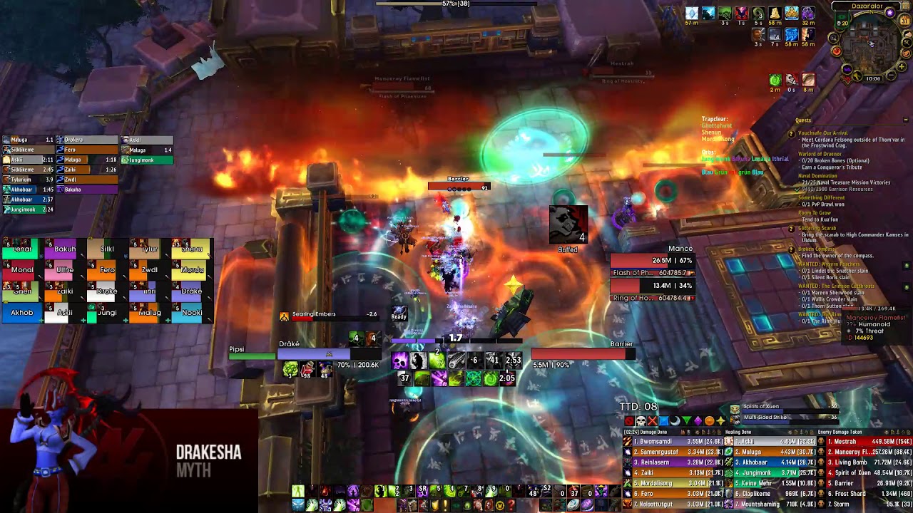 Jadefire Masters Mythic - Myth Mal´Ganis [Warlock POV]