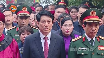Báo 24h: Chủ tịch nước Lương Cường dâng hương Giỗ Tổ Hùng Vương