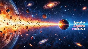 How traveling at speed of Light could Destroy the Universe ?