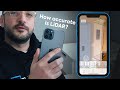 Lidar scanning a fully furnished apartment on an iphone 12 pro in under 7 minutes