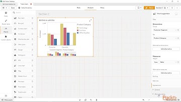 Qlik Sense Recipes: Sorting Stack Bar Chart | packtpub.com