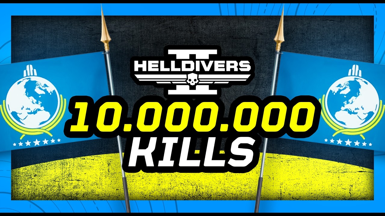 Helldivers 2 - Liberty Prevails! 10 Million Enemies Slain With the One True Flag!
