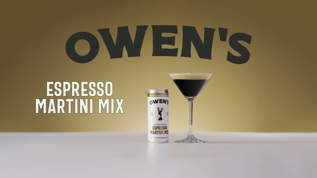 Owen's Craft Mixers Espresso Martini Mixer