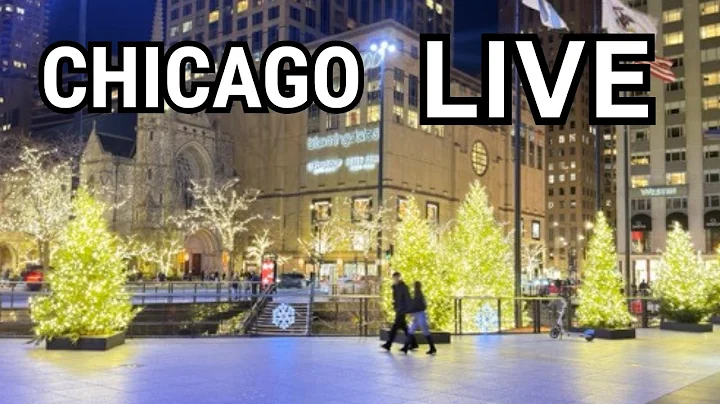 Chicago LIVE First Day of Winter 2025 On Sunday (December 21, 2025) No Talking City Sounds 29°F