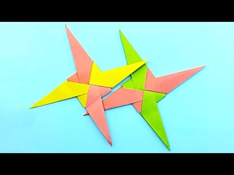 Top 05 Easy Origami Ninja Star - How to Fold @EasyOrigamiAndCrafts 