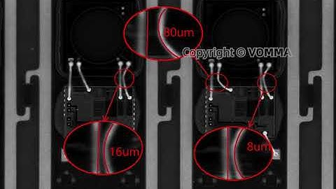 VOMMA light field camera — wire-bonding 3D inspection
