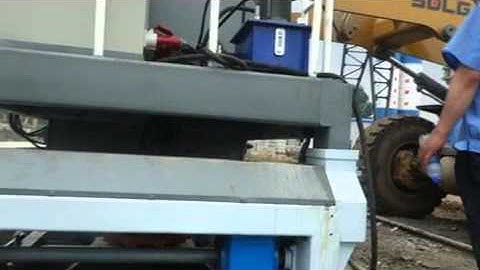 Multi-function slip former machine/ double t slab machine