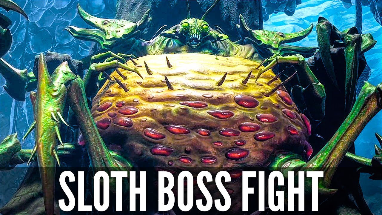 DARKSIDERS 3 Sloth BOSS FIGHT #5 (1080p HD 60FPS)