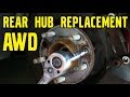 Volvo V50, AWD Rear Hub Replacement