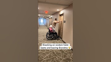 Savage Ding Dong Ditch Prank On Grandma