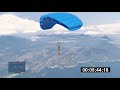 GTA 5 - How long do you fly a parachute? (PS3)