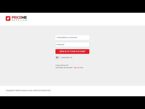 Priceme PriceMe Retailer Account - Introduction & User Guide - YouTube