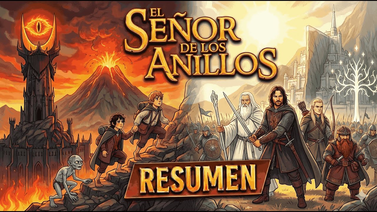 El Señor de los Anillos | Resumen completo | J. R. R. Tolkien