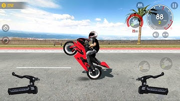Xtreme Motorbikes #8 Speed red Bike stunts Challenge 3d Gameplay Android IOS