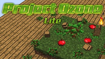 Project Ozone Lite (Modded Minecraft) - The Basics - Episode 1