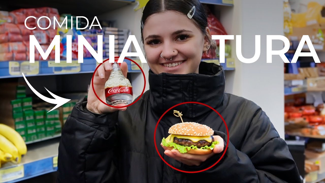 LLENANDO MI HELADERA CON PRODUCTOS MINIATURA