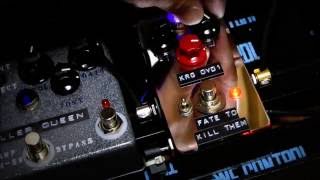 自作 DIY guitar pedal エフェクター ”Korg OVD-1