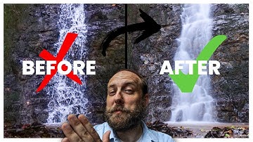 Long Exposure Waterfall Photography for Beginners | Create Motion Blur with Slow Shutter Speed
