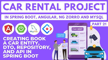 Creating Book a Car Entity, DTO, Repository, and API in Spring Boot | Car Rental Project | Part 21