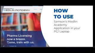 How to use Samson's Medlin Academy Application in your PC/ Laptop screenshot 4