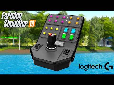 Logitech Farm Sim Side Panel | Unboxing & Game Play