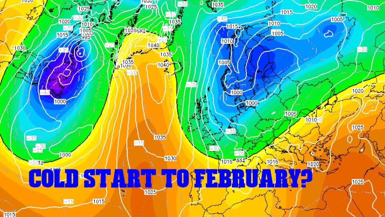 Cold start to February? 10 to 14 day forecast YouTube