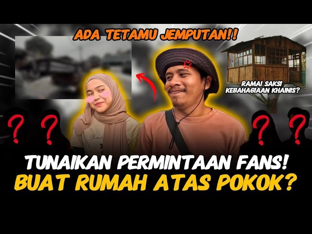 BUAT RUMAH ATAS POKOK ATAU AIR ⁉️PROJEK PALING GIL4 NUAR PERNAH BUAT‼️