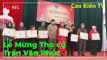 Lễ Mừng Thọ Các Cụ Ông Cụ Bà Tại UBND Xã Liên Sơn Năm 2023 || @CaokienTV