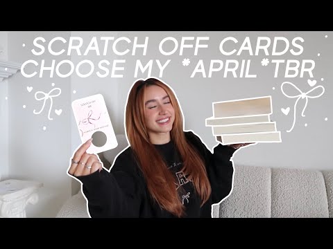 *scratch off cards* choose my APRIL tbr books