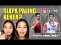 Ghibahin Cowok2 Pelatnas | Live instagram Ribka Sugiarto dan Febby Valencia bareng Fajar Alfian