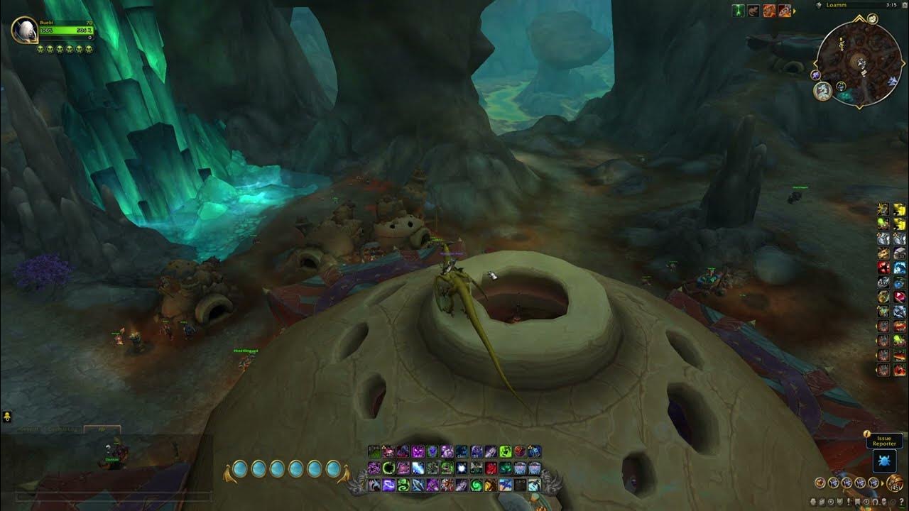 Max. rank Spore Tender Enchant tooltip, WoW YouTube