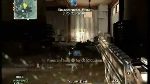 Mw3 Wii| UMP45 MOAB!