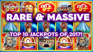 Top 10 MOST EXCITING Jackpots - THIS IS WHY WE WATCH!