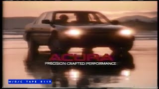 Acura Car Commercial - 1989