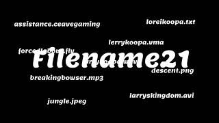 Filename21 Trailer