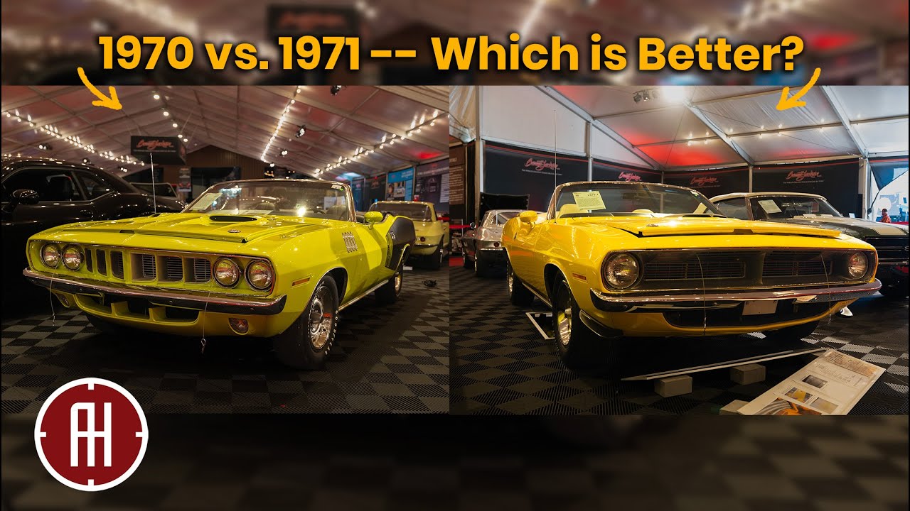 Plymouth Cuda Vs Barracuda