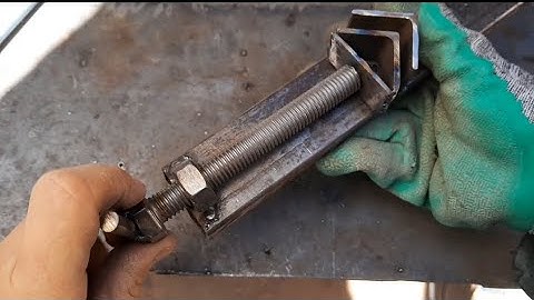 Making a tool for precision welding