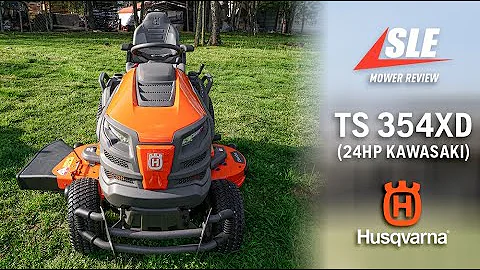 Review of Husqvarna TS 354XD 54" Zero Turn Mower 24HP Kaw | #sleequipment #husqvarna #zeroturn