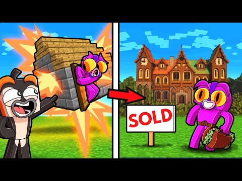 EVIL BROTHER DESTROYS MY BASE! Scramble Craft Hardcore