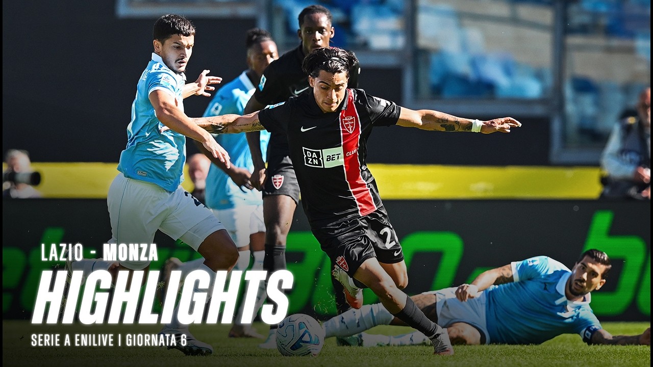 LAZIO 3 - 1 MONZA | HIGHLIGHTS SERIE A ENILIVE