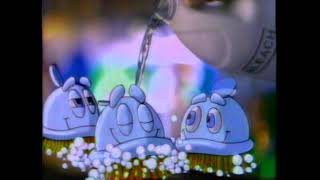 1997 Dow Soap Scum Plus Mildew Stain Remover Famous Scrubbing Bubbles plus Bleach TV Commercial
