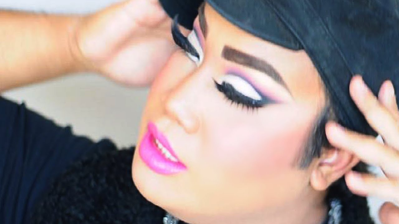 Drag Barbie Cut Crease Makeup Tutorial PatrickStarrr YouTube