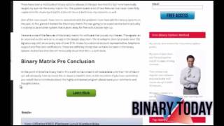 Binary Matrix Pro Review Honest Information