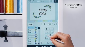 PR680W - Embroidery Function 03 - Forward / Backward stitch navigation