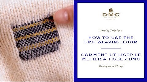 How to: Use the DMC Weaving Loom