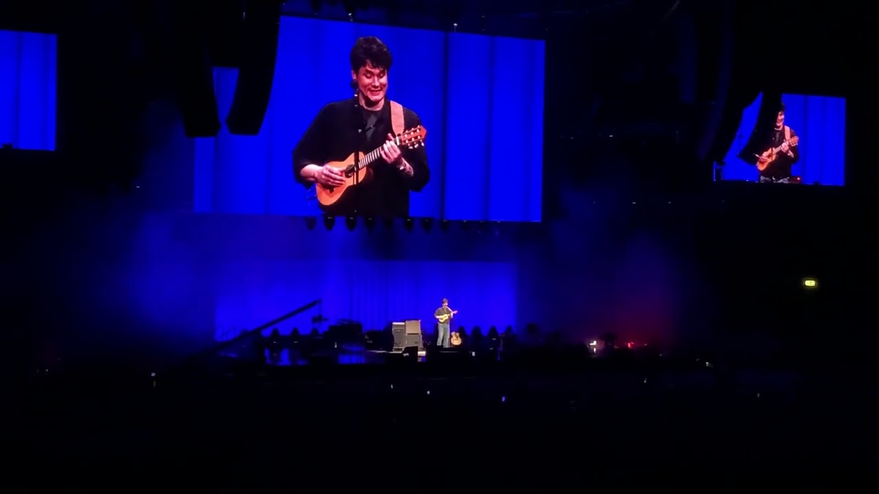 John Mayer - Say - Copenhagen, 2024, (explaining story behind the song)
