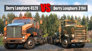 Snowrunner Which is best Derry longhorn sibling | Best Oshkosh