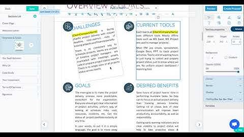Fresh Proposals Undo-Redo Feature